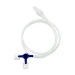 Llave De Triple Vía Con Extensión De 50Cm Iq Medic® (1 Caja 5 Unid.)