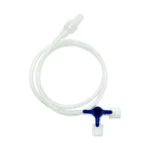 Llave De Triple Vía Con Extensión Iq Medic® 30 Cm (1 Caja 15 Unid.)