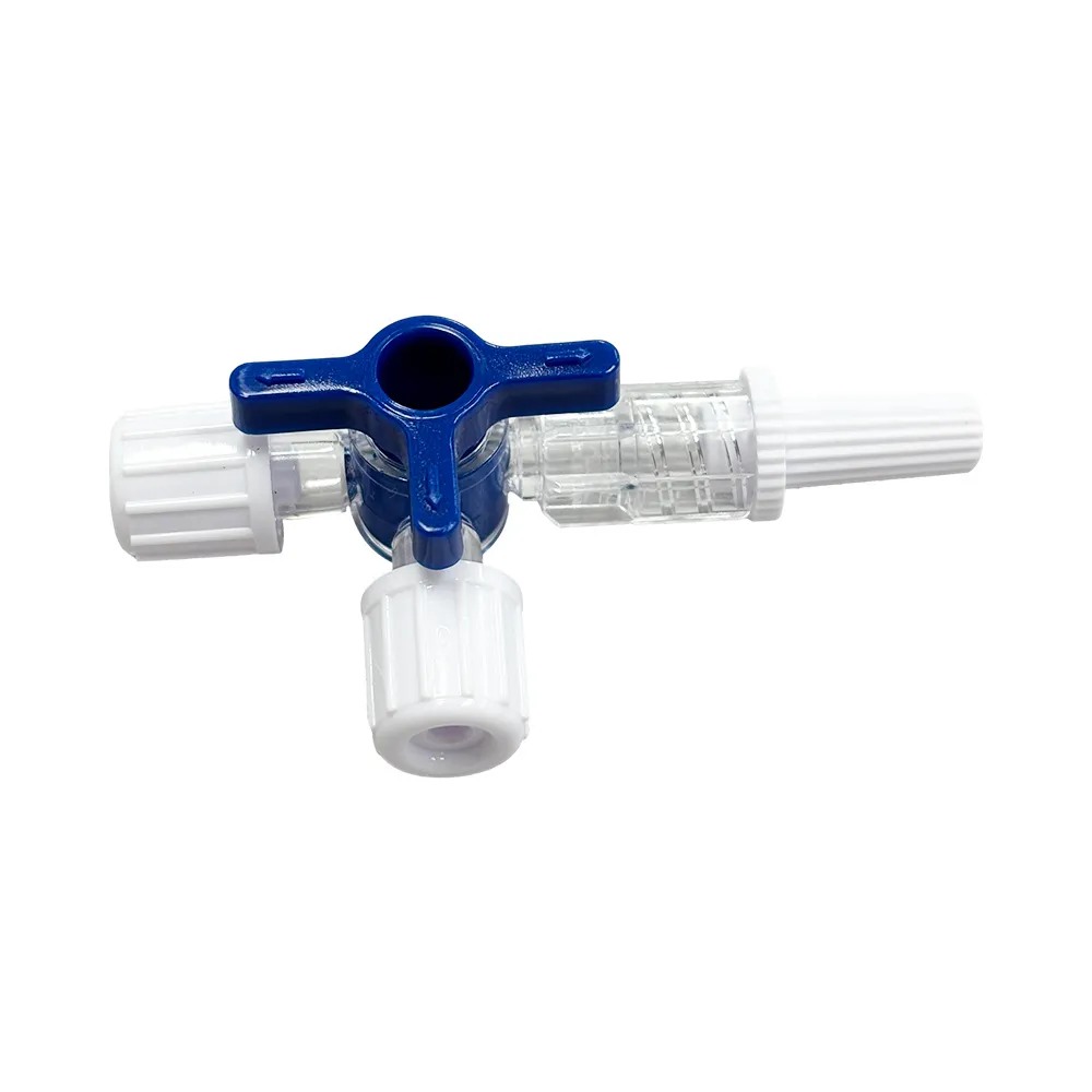 Llave Triple Vía Iq Medic® Intravenosa (1 Caja, 10 Unidades)