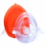 Máscara Rcp Salux® Ventilación Segura Con Estuche Naranja (Por Unidad)