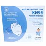 Mascarilla Kn95 Chapo Medic® Protectora (5 Cajas 50 Unid)