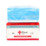Mascarillas Quirúrgicas Eliud Safe® 3Ply 50 Unid. (40 Cajas) Celeste