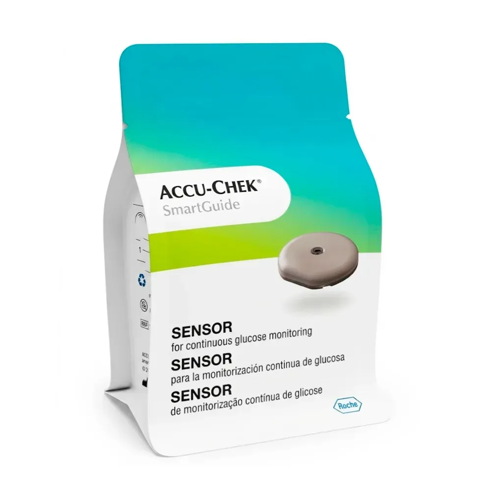 Monitor Continuo Glucosa Accu-Chek® Smartguide (1 Set Completo)
