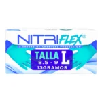 Nitriflex® Guante Nitrilo Neopreno Antideslizante (1 Caja 50 Unid) Talla L
