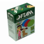 Parche Ocular Infantil Oftam® Diseño Colorido (1 Caja 20 Unid.)