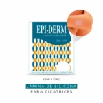 Parche de Silicona Epi-Derm® EDG 499 Reutilizable 3X3 Cm (1 Unidad)