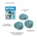 Parches Oculares Oftam® Hipoalergénico Infantil (1 Caja 20 Unid.)