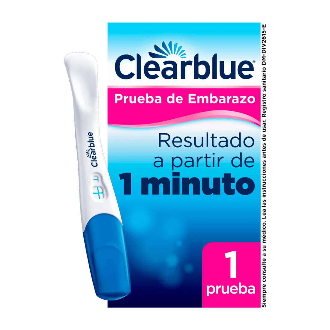 Prueba De Embarazo Clearblue® Plus (Por Unidad)