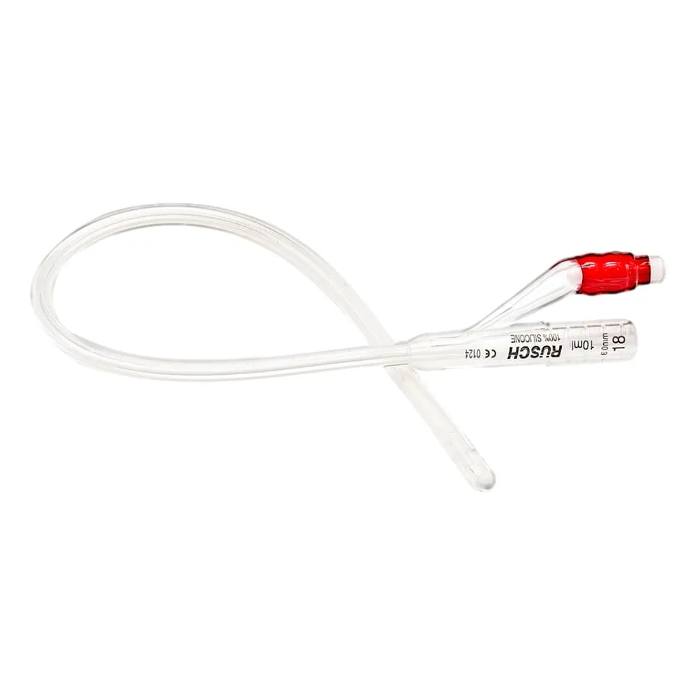 Sonda Foley De Silicona Rüsch® 2 Vías N° 18 (1 Unidad)
