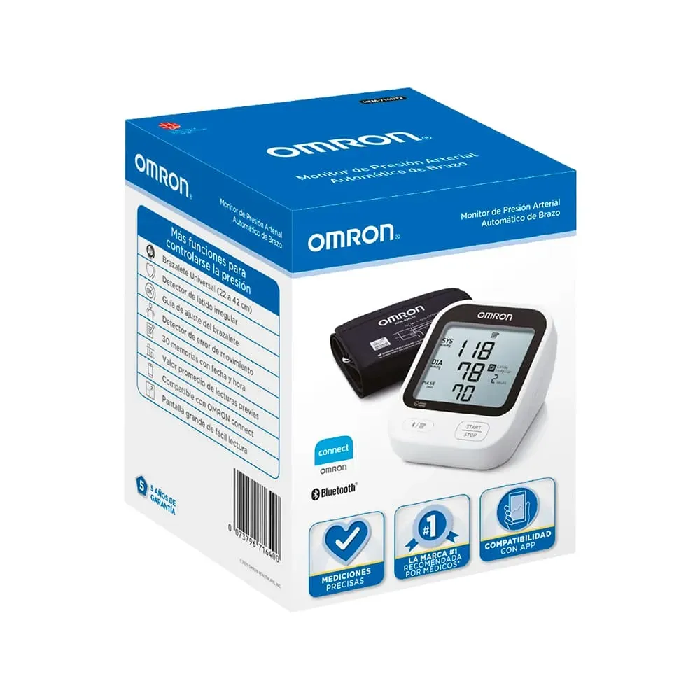 Tensiómetro De Brazo Omron® Hem-716Dt2 Digital (1 Set Completo)