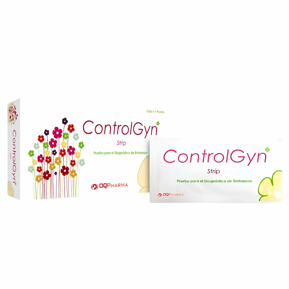 Test De Embarazo Controlgyn® Strip Reactivo (1 Caja 5 Unid.)