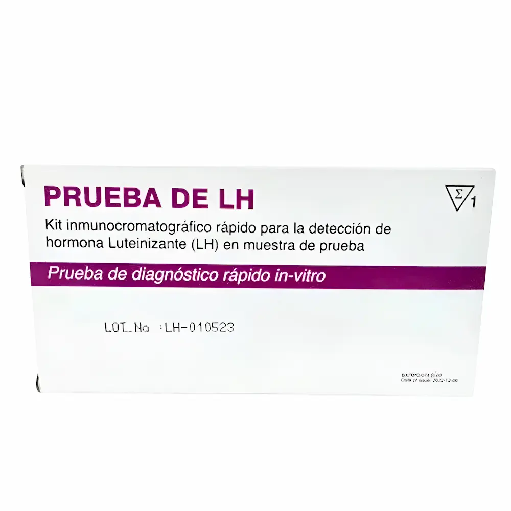 Test De Ovulación Femenina Prueba Rápida De Lh (1 Par)