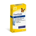 Tiras Reactivas De Glucosa Y Cetonas Freestyle® (1 Caja 25 Unid.)