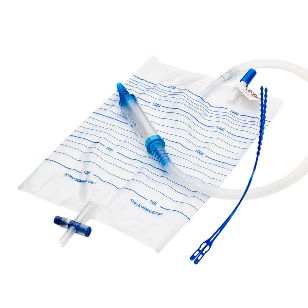 Válvula De Drenaje Heimlich Redax® Con Bolsa (1 Unidad)