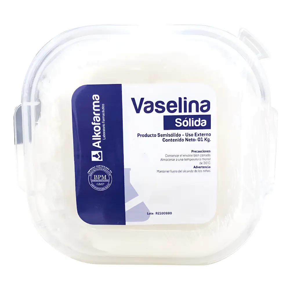 Vaselina Sólida Alkofarma® Piel Delicada (1 Pote 1 Kg)