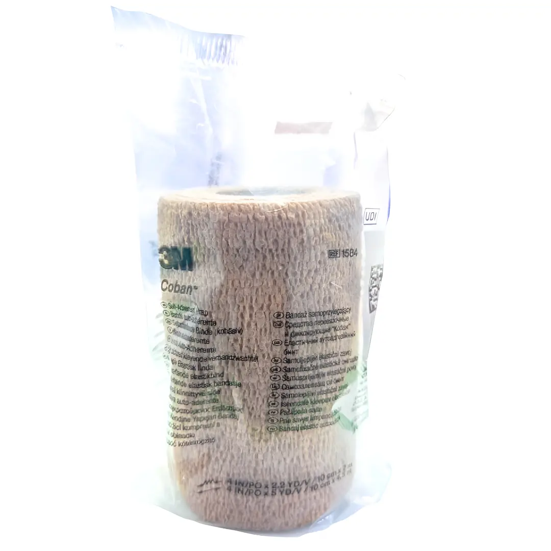 Venda Autoadherente Coban™ 3M® 4" X 5 Yds (1 Rollo)