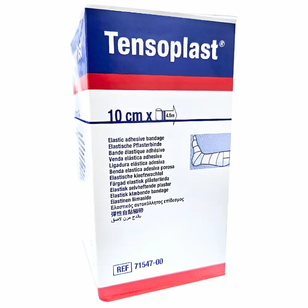 Venda Elástica Adhesiva Tensoplast® 10Cm X 4.5M (1 Unidad)