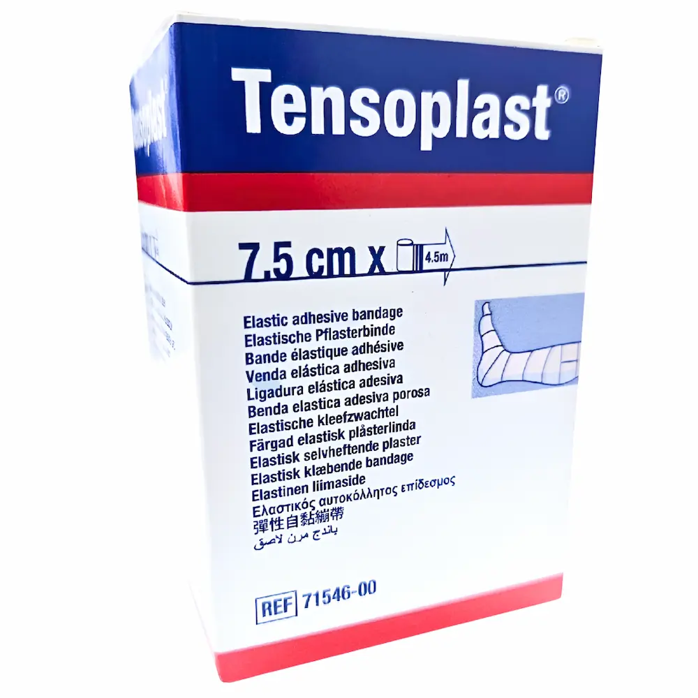 Venda Elástica Adhesiva Tensoplast® 7.5Cm X 4.5M (1 Unidad)