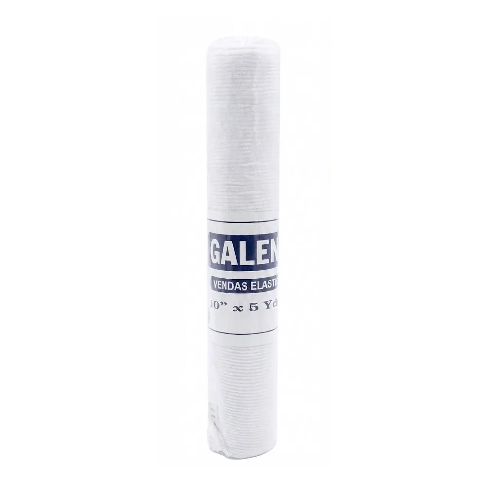 Venda Elástica Galeno® 10" X 5 Yd (1 Caja 5 Unidades)