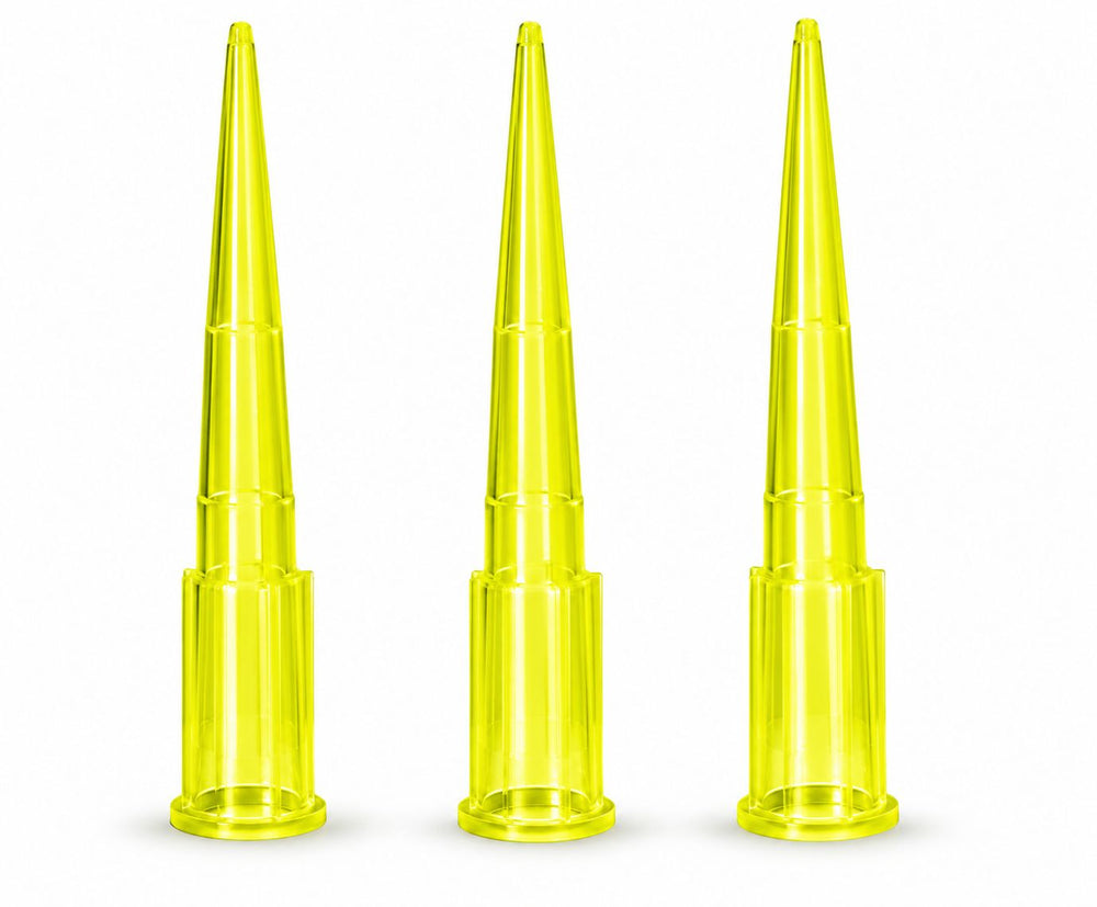 Puntas Tips Amarillos Dagacare® 200Ul (1 Bolsa 1000 Unid.)