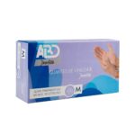 Guantes De Vinilo Abd® Talla M Protección Flexible E Higiénica (1 Caja 100 Unid.)