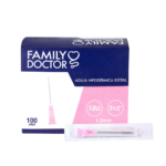 Aguja Hipodérmica Estéril 18G Family Doctor® (3 Cajas 300 Unid.)