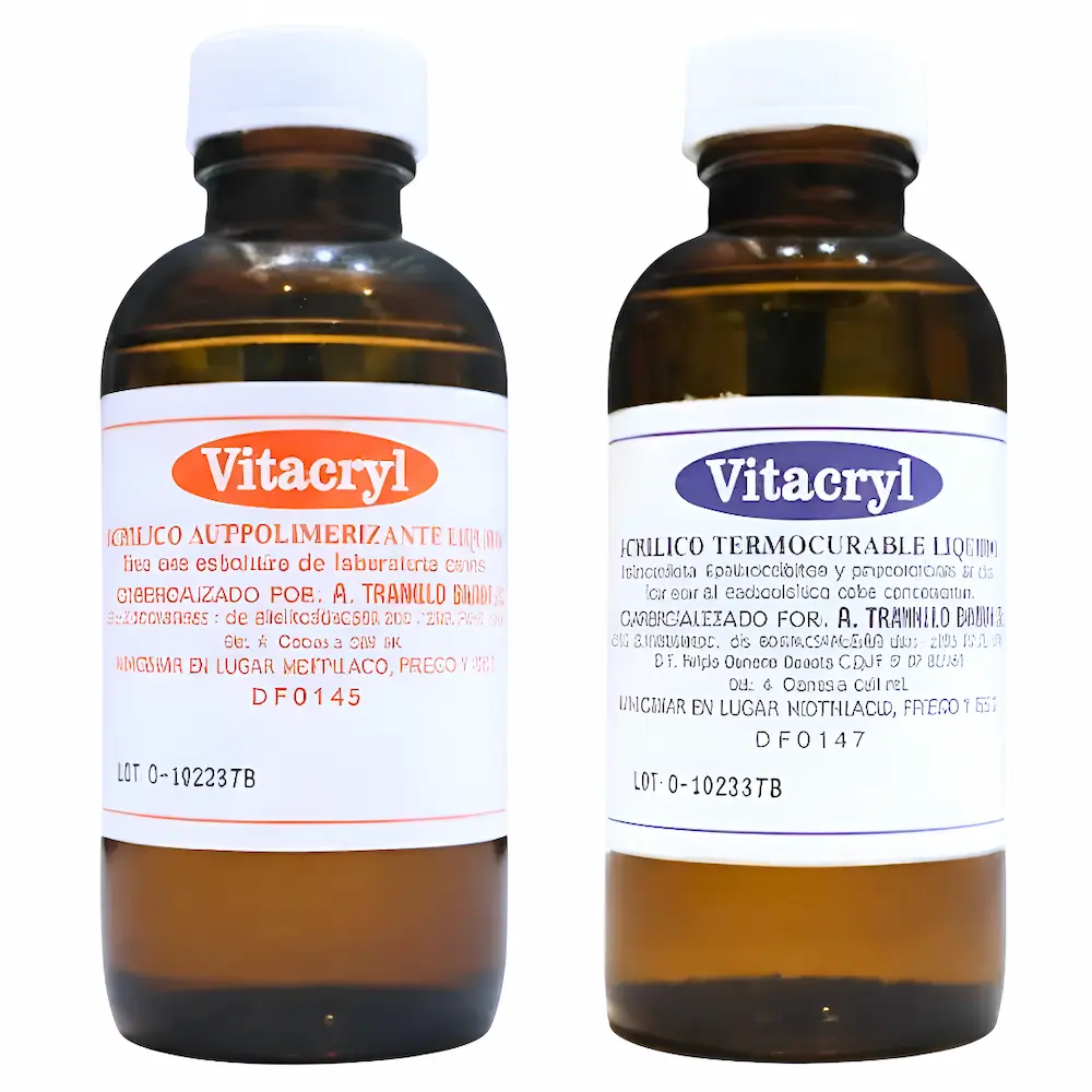 Acrílico Líquido Monómero Vitacryl® (1 Set De 2 Frascos)