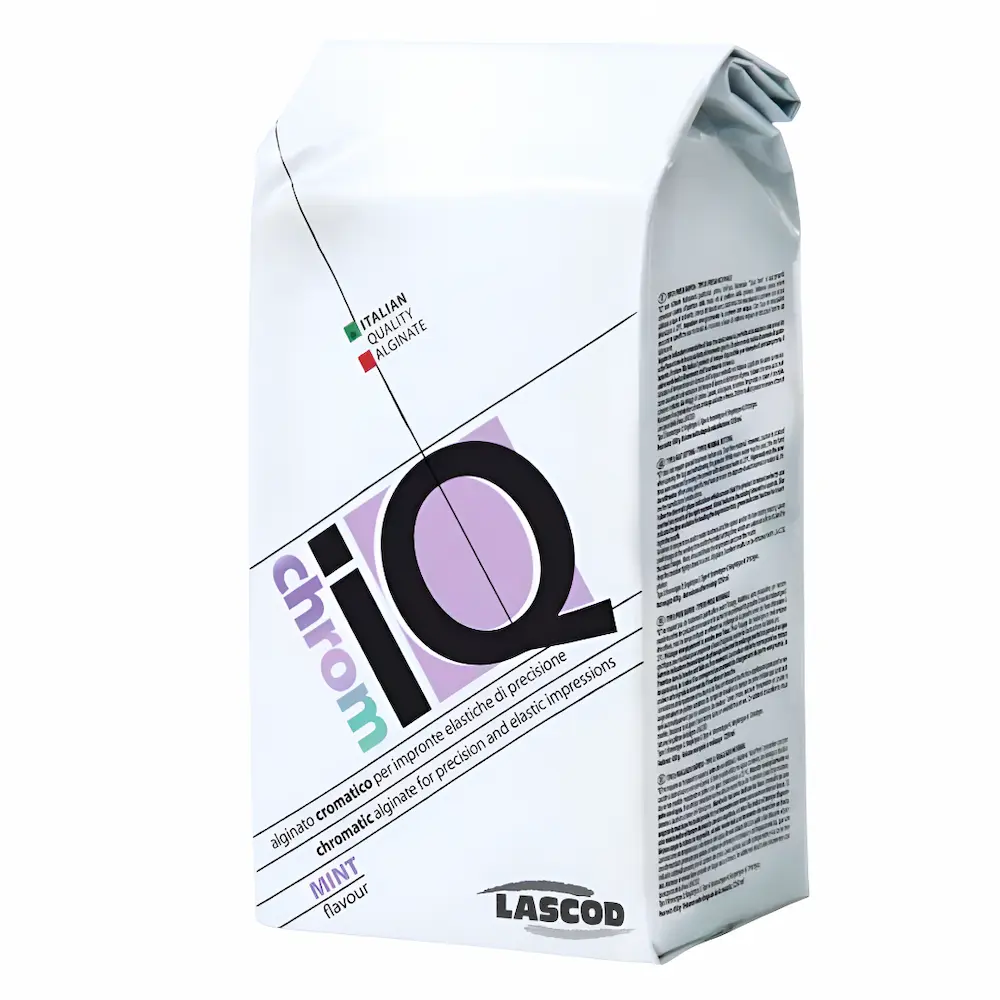 Alginato-Cromatico-IQ-Chrom-LASCOD-1-Bolsa-450g.webp Alginato Cromático Iq Chrom Lascod® (1 Bolsa 450G) - Imagen 1