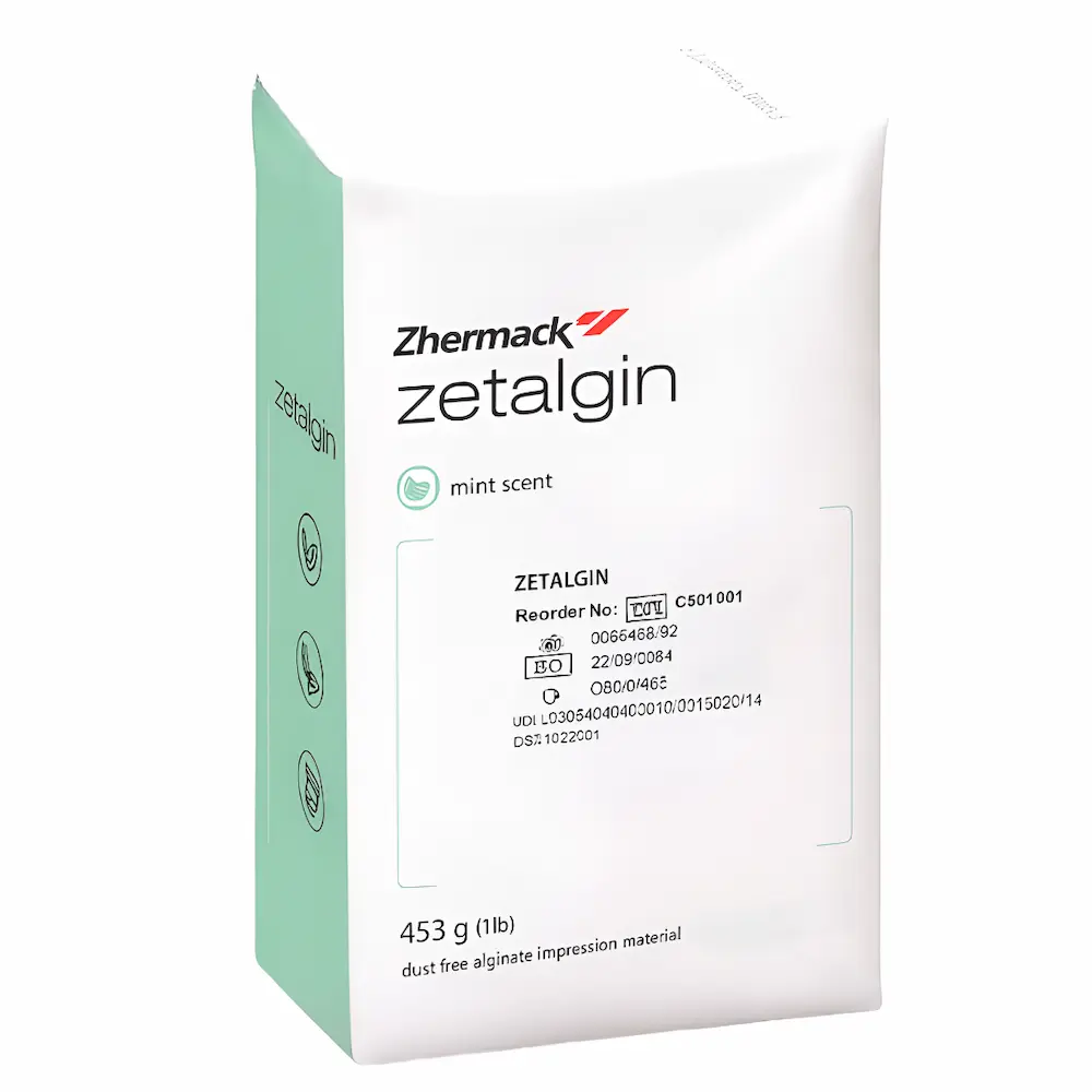 Alginato Dental Libre De Polvo Zhermack Zetalgin® (1 Bolsa 453G)