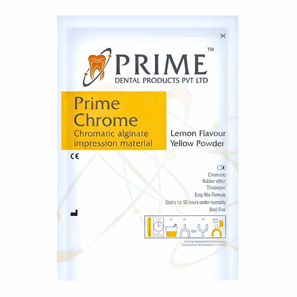 Alginato Prime Chrome® De Alta Precision Dental (1 Par)