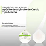 Apósito Alginato de Calcio Cirugía Peruana® Mecha 2gx30cm (1 Par)