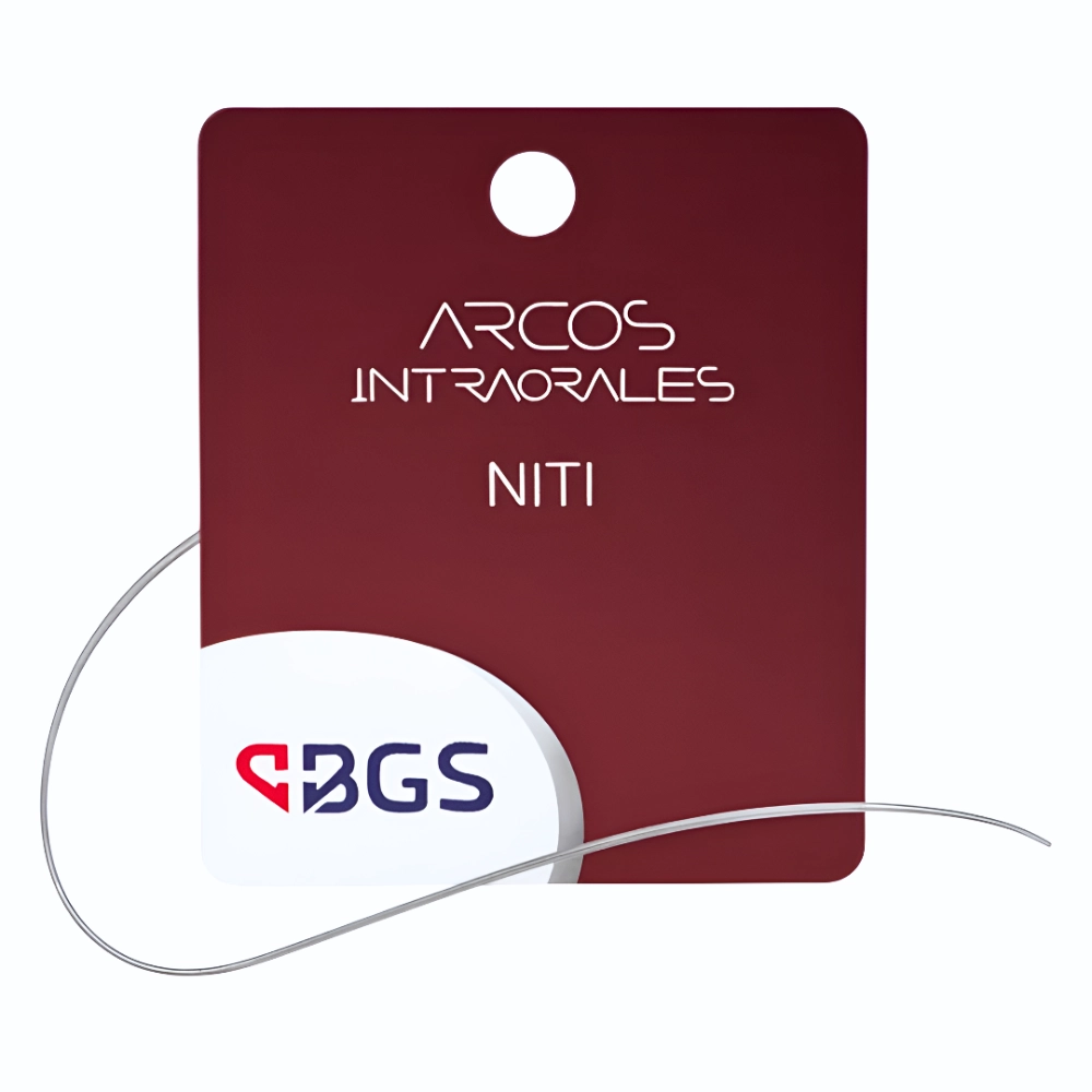Arco Niti Redondo Bgs® Alta Flexibilidad (2 Paquetes 20 Unid.)