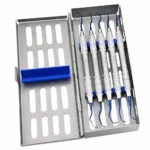 Casete De Acero Para Espátulas E Instrumental (1 Unidad)