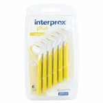 Cepillo Interdental Interprox® Plus Amarillo (1 Blíster 6 Unidades)