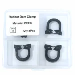 Clamps Atraumáticos De Peek Para Dique De Goma (1 Set 4 Uds)