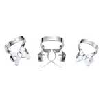 Clamps De Acero Inoxidable Para Aislamiento Dental (1 Caja 5 Unid.)