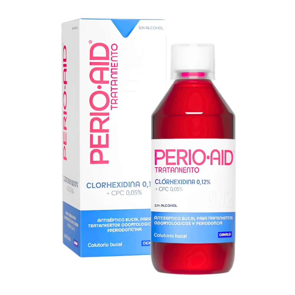 Colutorio Perio-Aid Tratamiento Dentaid® 500 mL (Por Unidad)