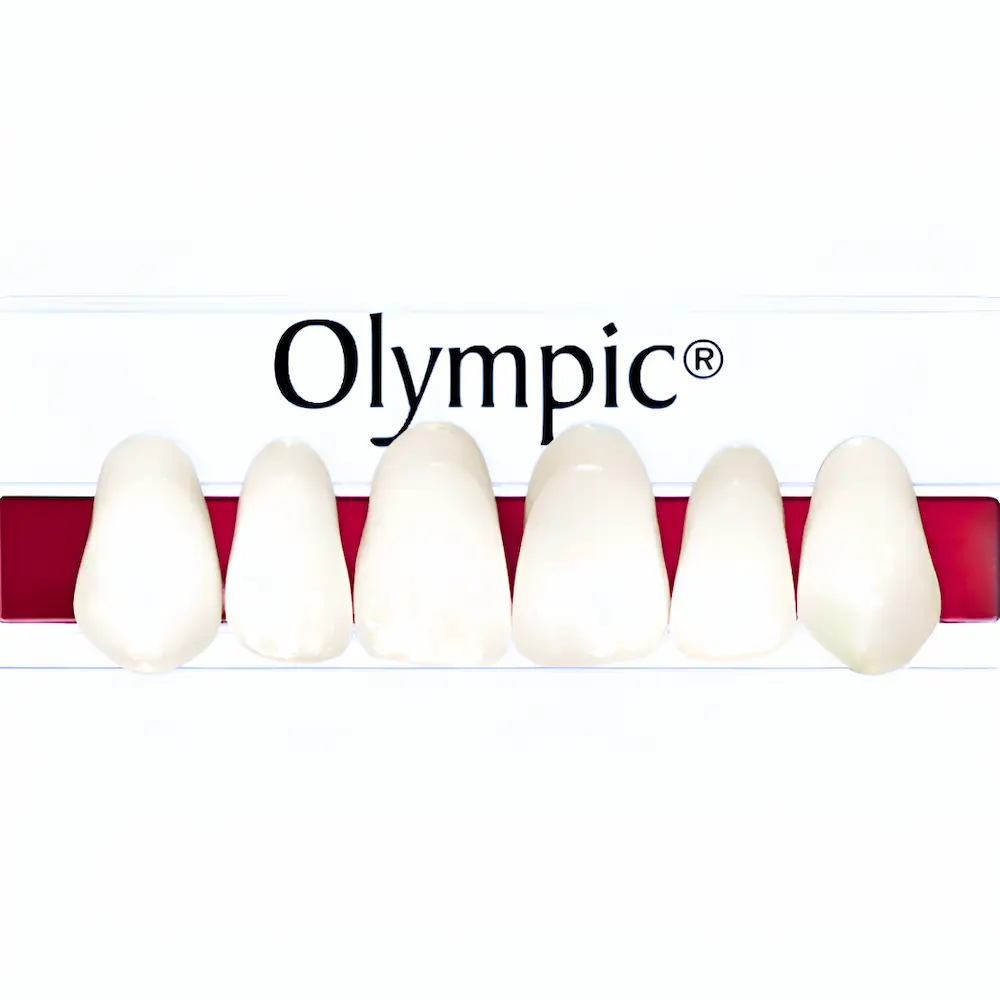 Dientes Acrílicos Olympic® Para Prótesis Dentales (5 Cajas 30 Unid.)