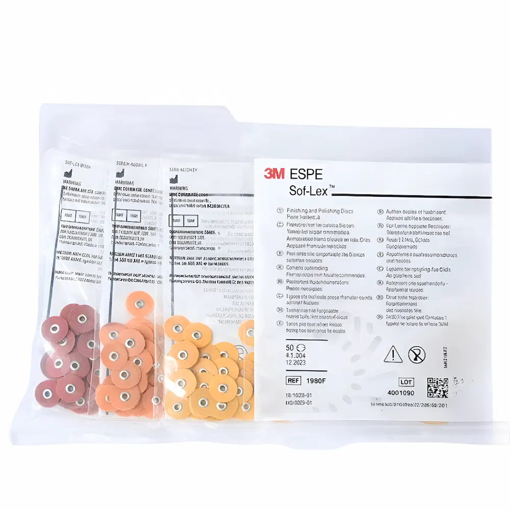 Discos De Pulido Sof-Lex™ 3M™ Espe™ (1 Set 120 Unid.) Discos De Pulido Sof-Lex™ 3M™ Espe™ (1 Set 120 Unid.)