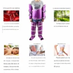 Equipo Presoterapia Profesional con Faja de 151cm (1 Set Completo)