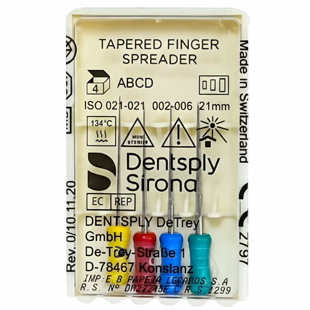 Espaciadores Digitales Endodoncia Dentsply Sirona® (1 Set 4 Unidades) Espaciadores Digitales Endodoncia Dentsply Sirona® (1 Set 4 Unidades)