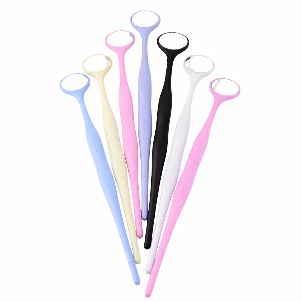 Espejo Dental Doble Cara Autoclavable (1 Set 10 Unidades)