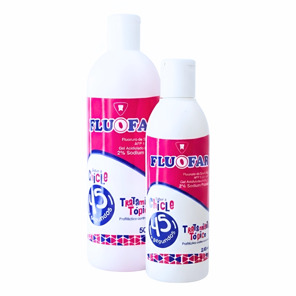 Fluofar® Chicle Dental Con Fluoruro De Alta Eficacia (1 Par)