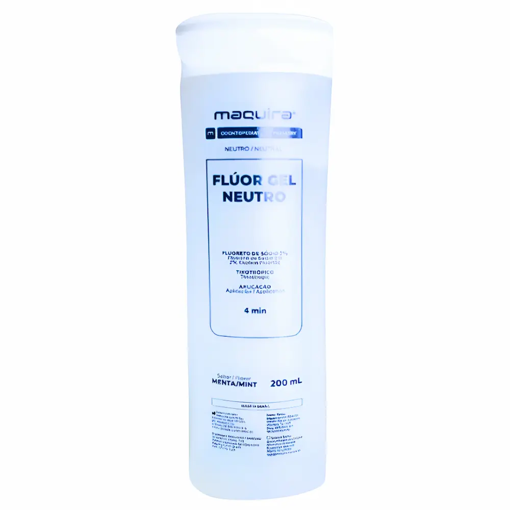Fluor Gel Neutro Maquira® Para Remineralizacion Dental (1 Par)