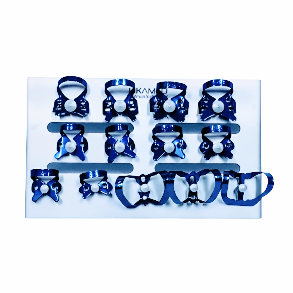 Kit De Clamps Dentales De Acero Inoxidable Likamed® (1 Kit Completo)