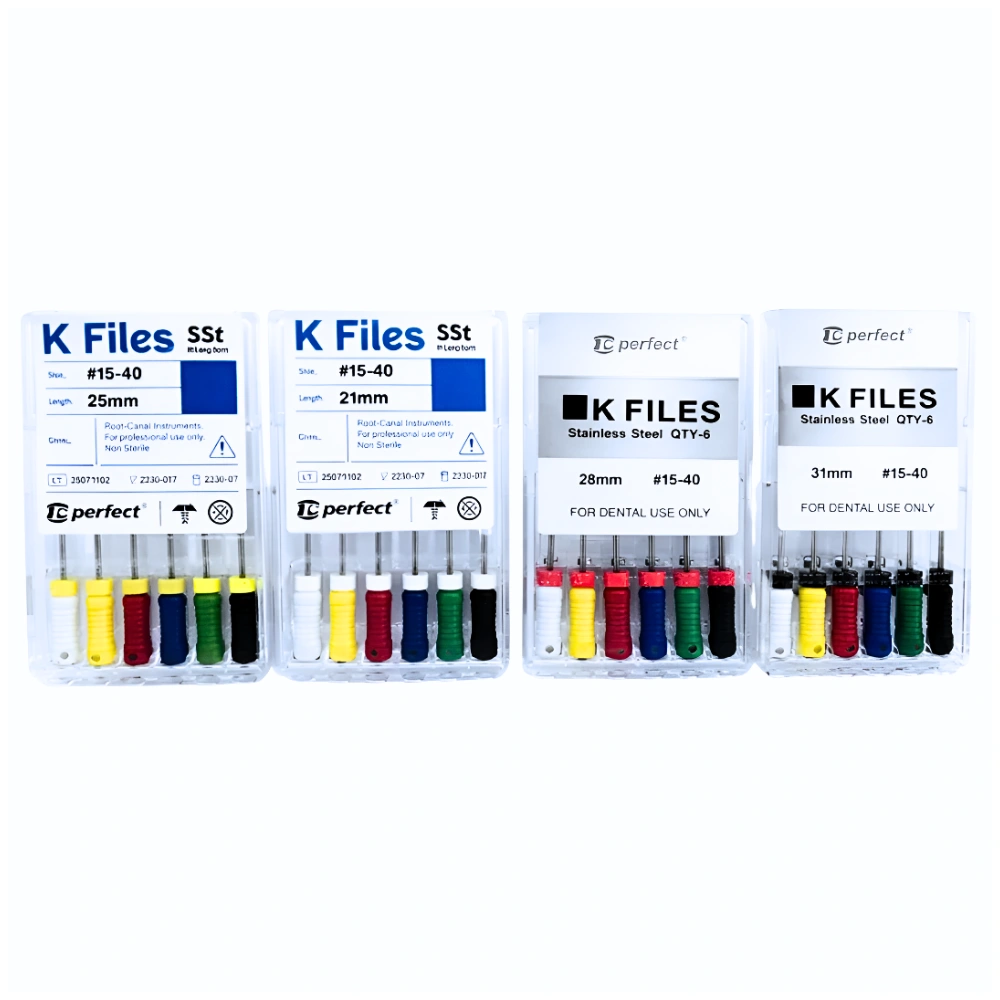 Limas De Endodoncia K-Files D-Perfect® (1 Blíster 6 Unid.)