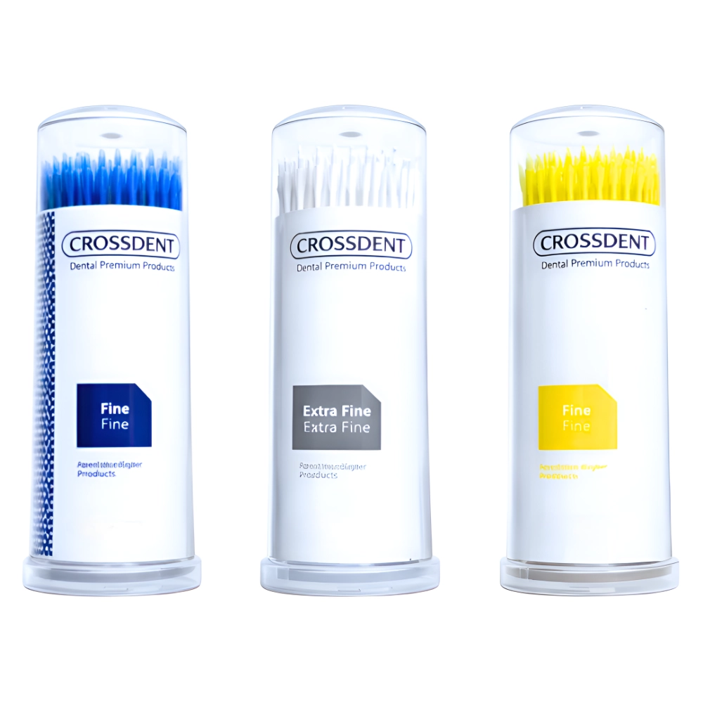 Microaplicadores Crossdent® De Alta Precision (5 Tubos 500 Unid.)