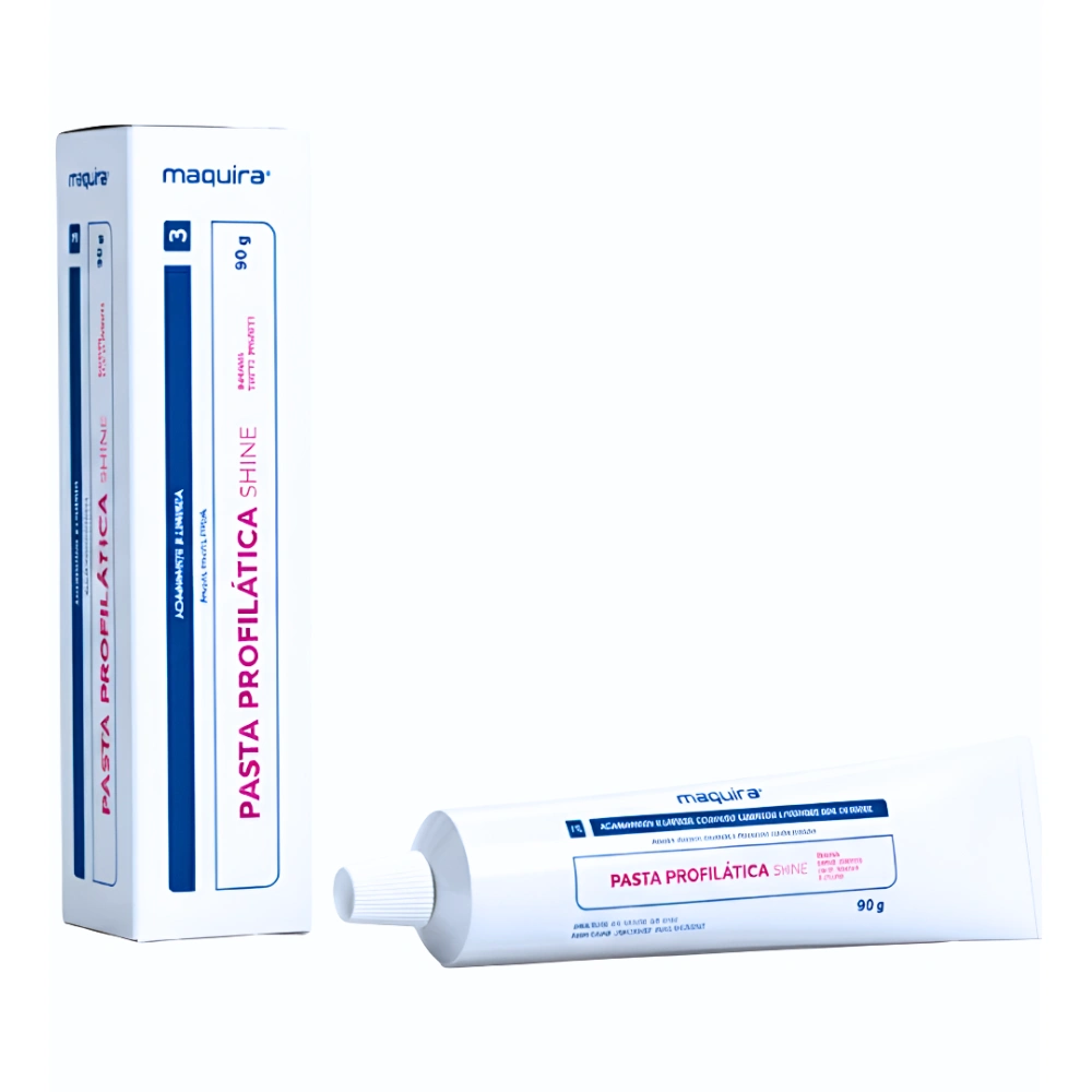 Pasta Profiláctica Shine Maquira® Para Limpieza Dental (1 Par)