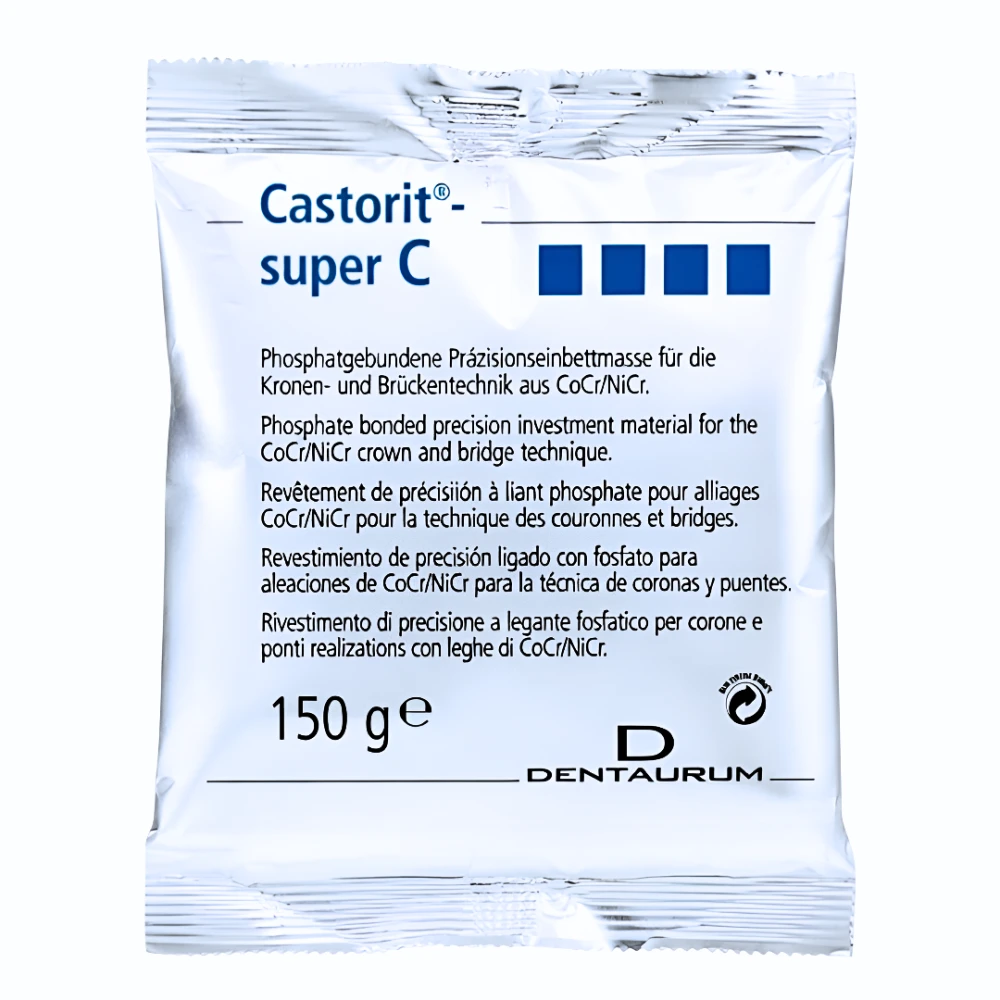 Revestimiento Castorit Super C Dentaurum® (1 Caja 5 Unid.)