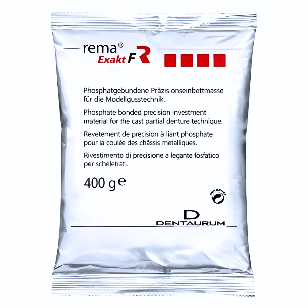 Revestimiento Rema Exakt F Dentaurum® De Alta Precision (1 Par)